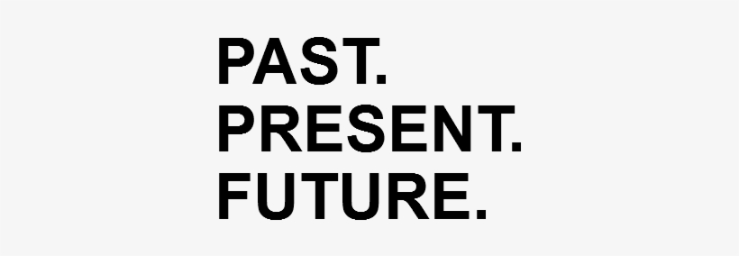 Graphic Library Download Future Transparent Past Present - Black And White Past Present Future, transparent png #212249