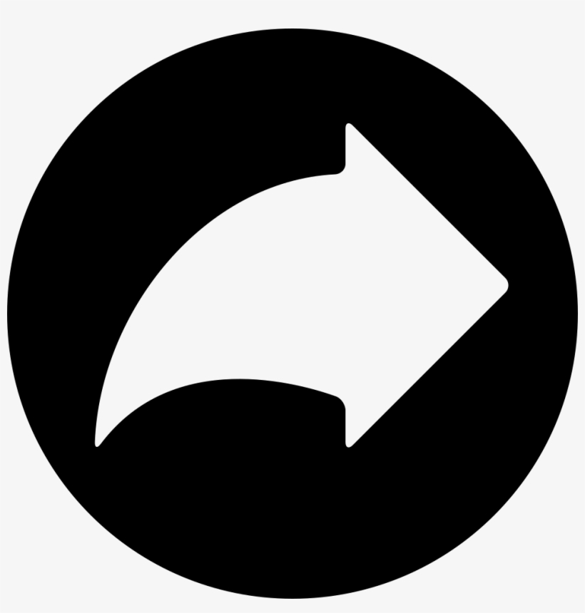 Png File - Curved Arrow Png White, transparent png #212539