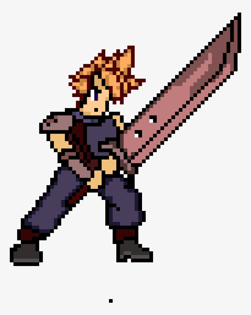Cloud Strife, transparent png #212689