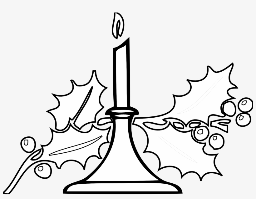 Clipart Info - Black And White Holiday, transparent png #212983