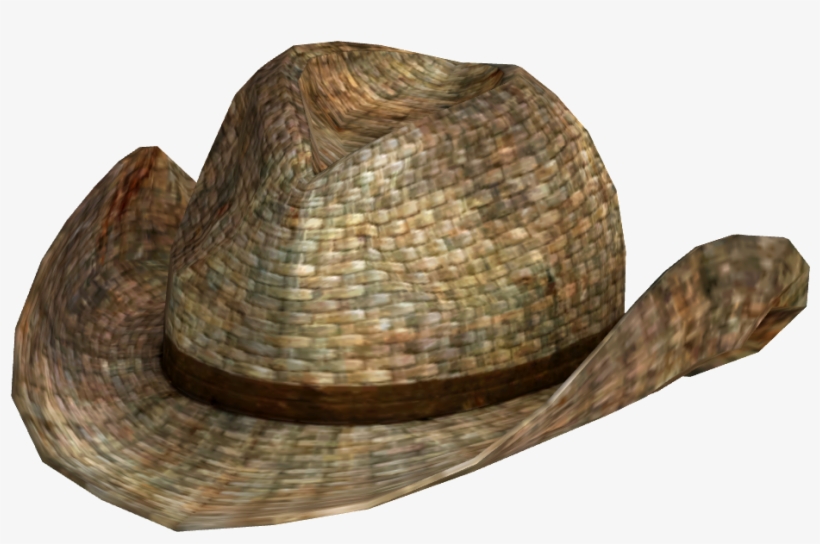 Rattan Cowboy Hat - Rattan Cowboy Hat Fallout New Vegas, transparent png #213498
