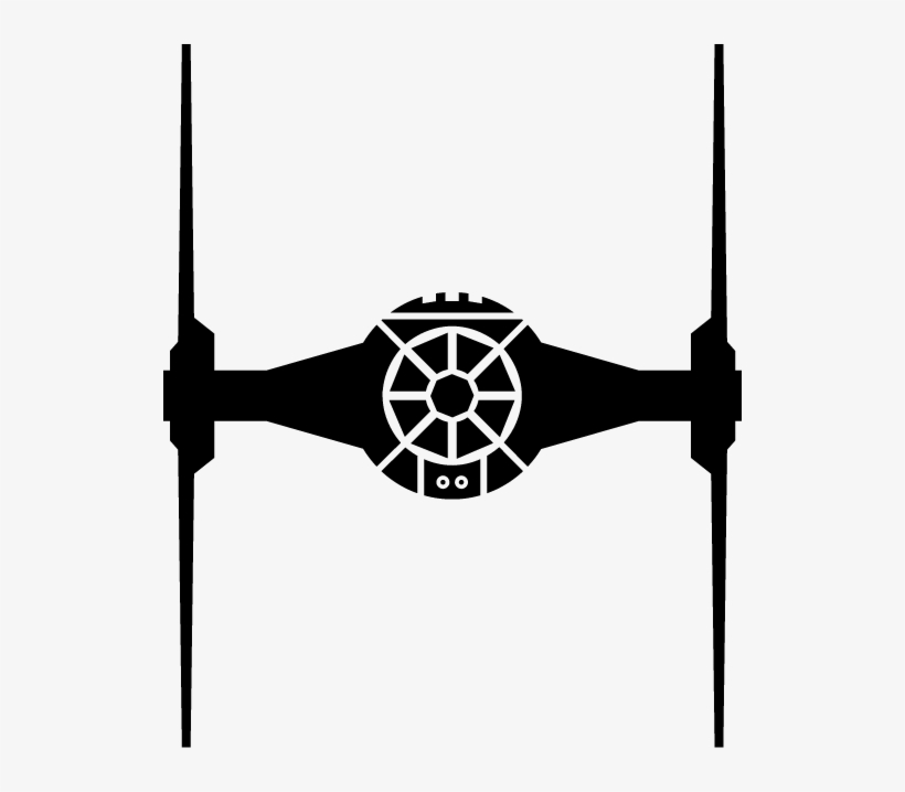 Tie Fighter Abzeichen Icon Star Wars Kuriertasche Neu
