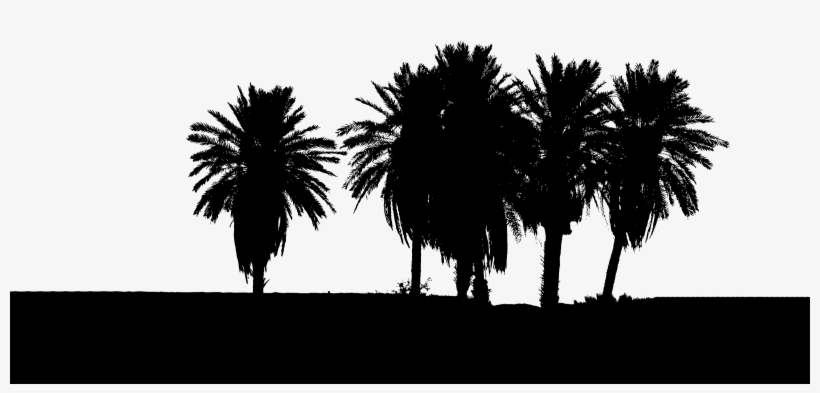 This Free Icons Png Design Of Six Trees Silhouette, transparent png #213666