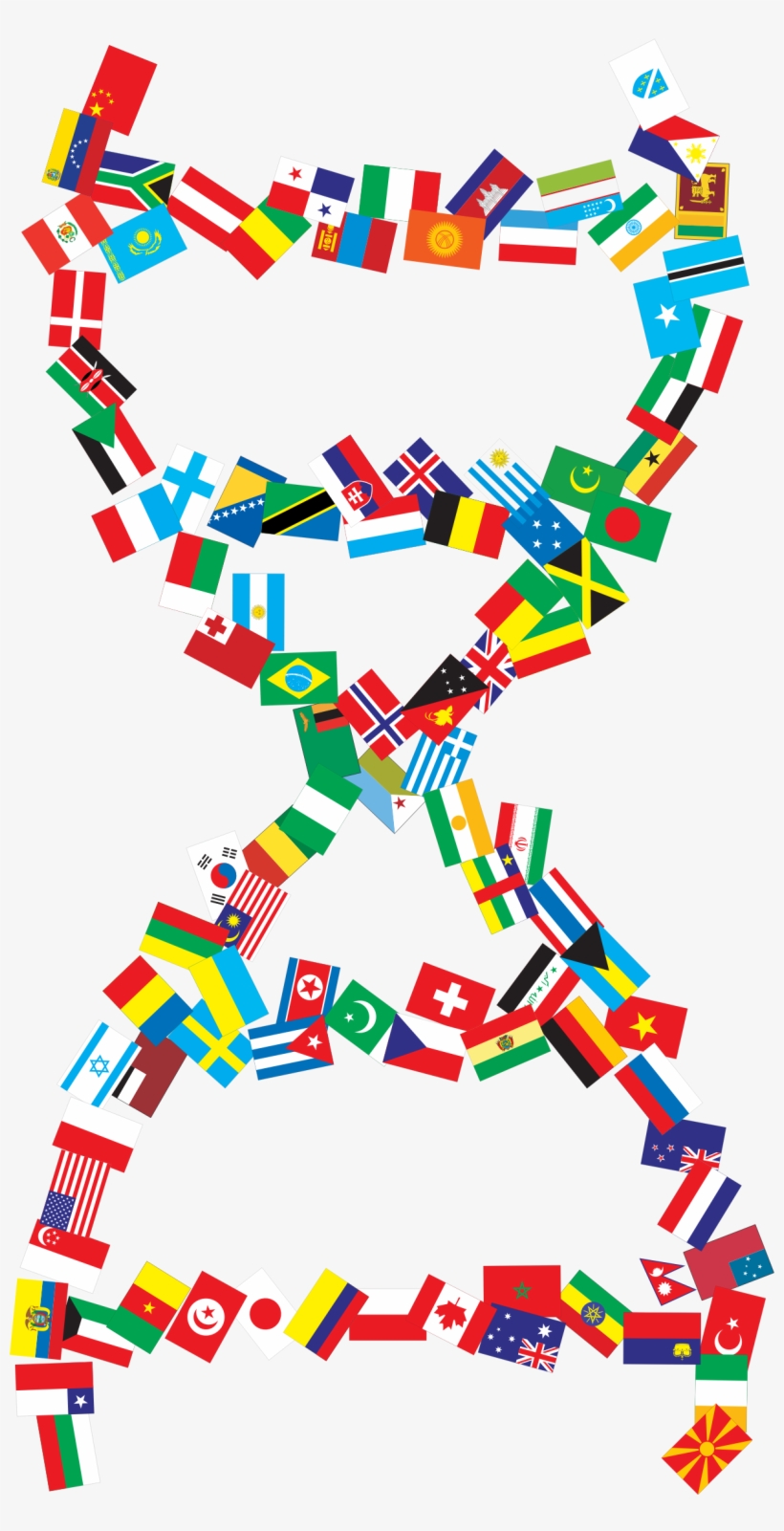 This Free Icons Png Design Of International Dna Helix, transparent png #213787