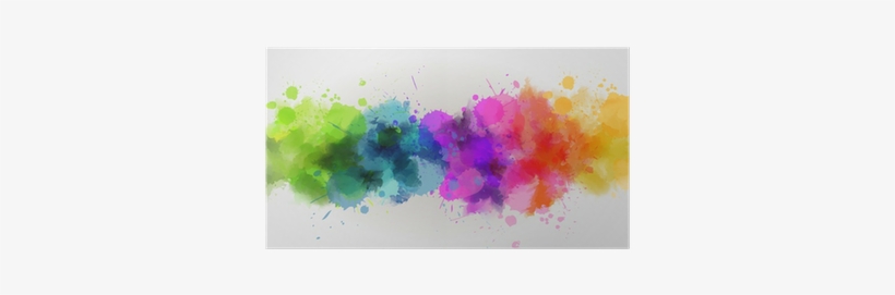 Poster Linea Watercolor Background • Pixers® - Linea Multicolor Acuarela, transparent png #213810