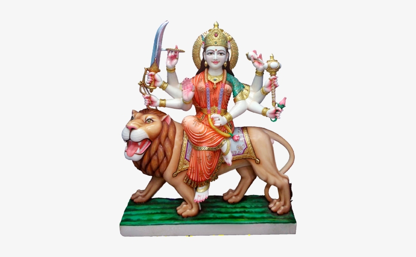 Durgamata - Durga Devi Murti Png, transparent png #214032