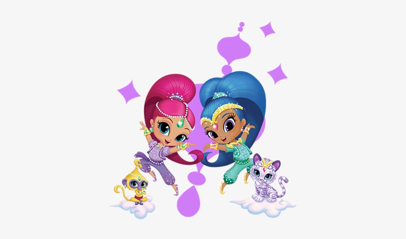 Jpg Freeuse Library Nickelodeon Kidsfest Rbc Race For - Shimmer & Shine Thank You Cards, transparent png #214334