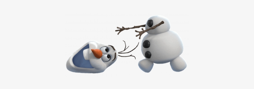 Olaf Losing Head - Transparent Png Olaf Png, transparent png #214409