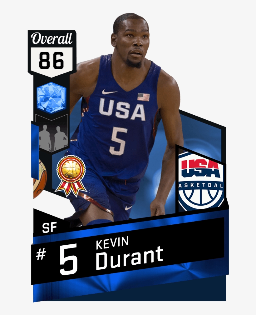 Kevin Durant - Usa Basketball Wincraft Keychain Multi, transparent png #214410