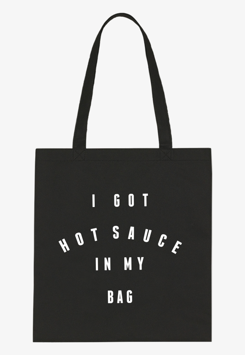 Beyonce Tote Bag Hot Sauce Black - Beyonce Conversational Tote Bag, transparent png #214433