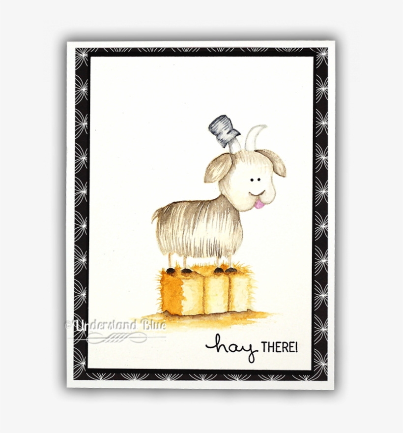 Hay There By Understandblue - Goat-antelope, transparent png #214690