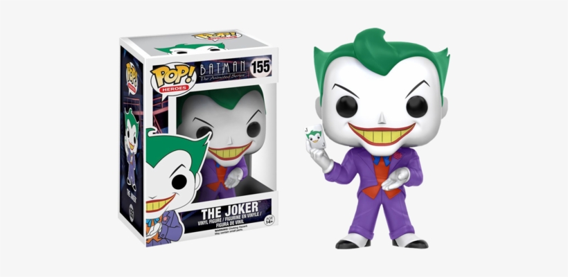 The Animated Series Funko Pop The Joker - Joker Pop, transparent png #214747