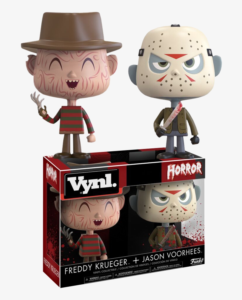 Horror - Freddy And Jason Vinyl, transparent png #214886