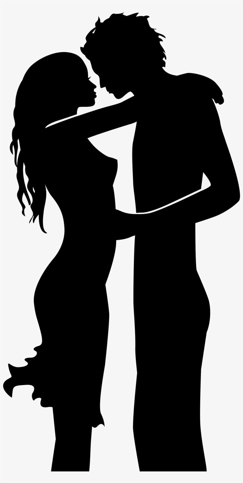 Man And Woman Silhouette, Scrapbook Images, Web Images, - Man And Woman Silhouette Png, transparent png #214907