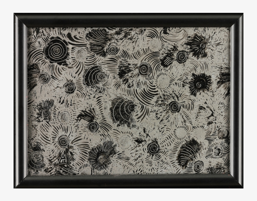 Cosmic Dust Oil On Stainless Steel 5" X 6", transparent png #215065