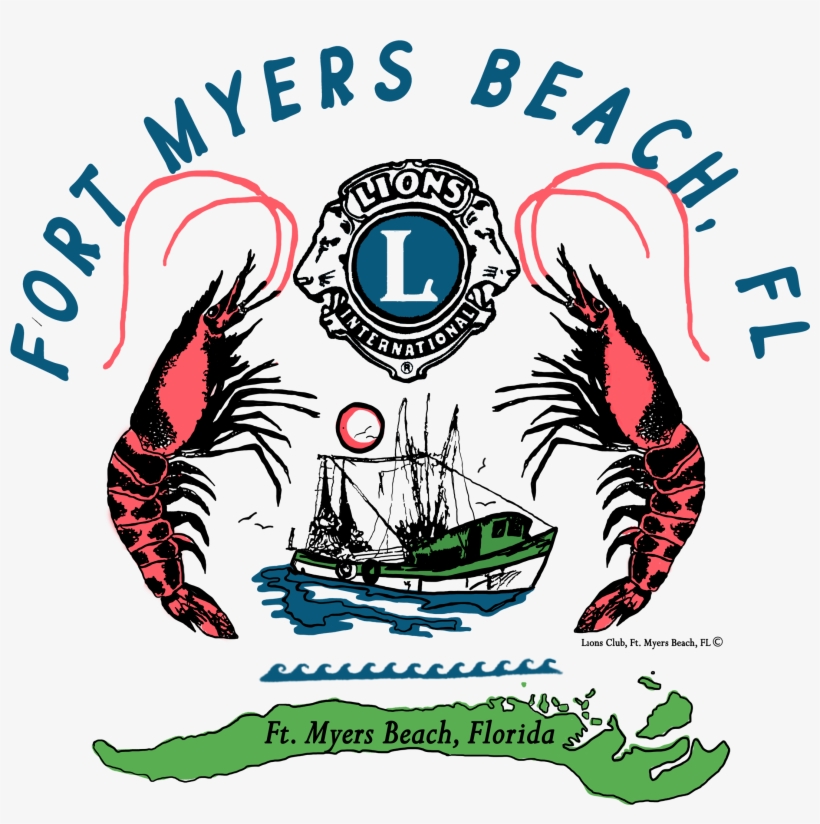 Benefiting The Local Community - Fort Myers Beach Lions Club Shrimp Festival, transparent png #215370
