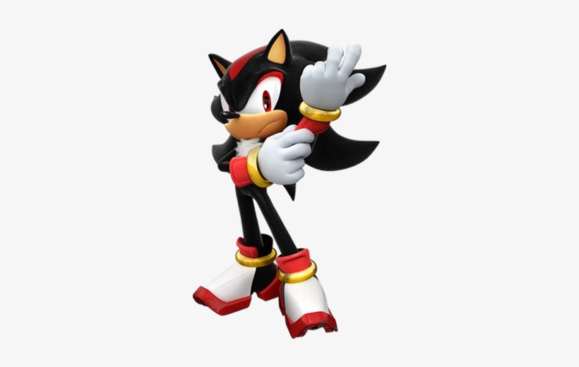 Sonic Shadow Render Run Png , Png Download - Sonic X Shadow, Transparent Png,  free png download