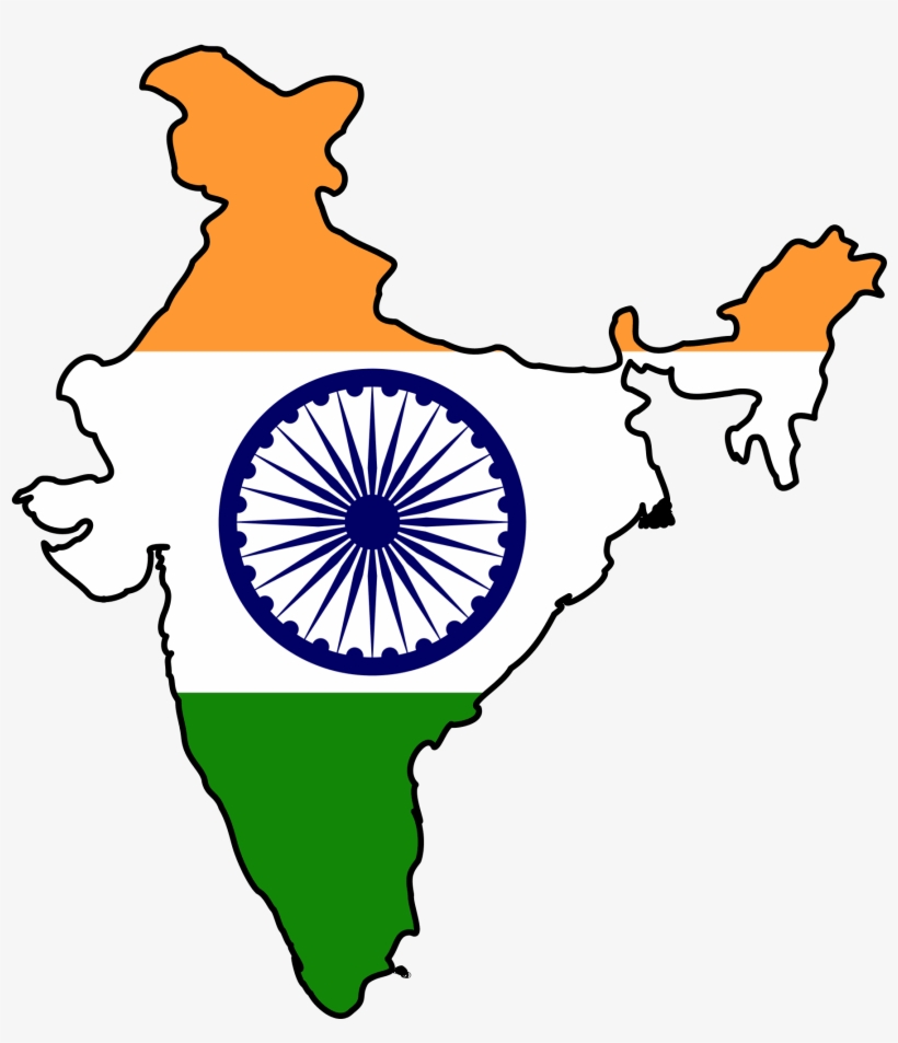 India Flag For Mobile Phone Wallpaper 04 Of 17 Indian - India Flag Map Png, transparent png #215700