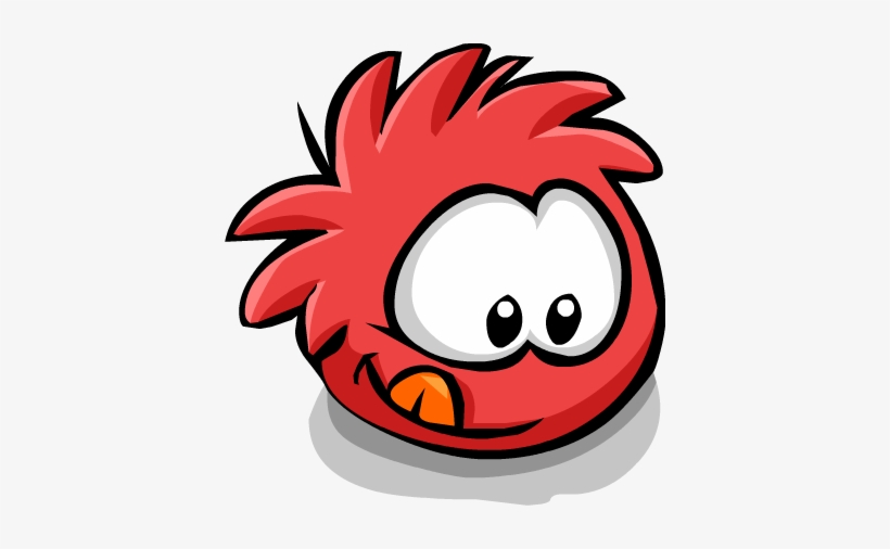 Red Puffle Tongue - Tongue, transparent png #215703