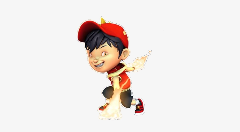 Boboiboy Fire - Boboiboy The Movie Api, transparent png #215893