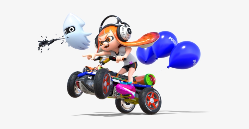 Mario Kart 8 Deluxe's Character Select Screen Pic - Mario Kart 8 Deluxe Inkling, transparent png #215941