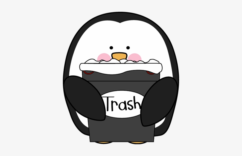 Collection Of Cute Trash Can High - Cute Trash Can Clipart, transparent png #216238
