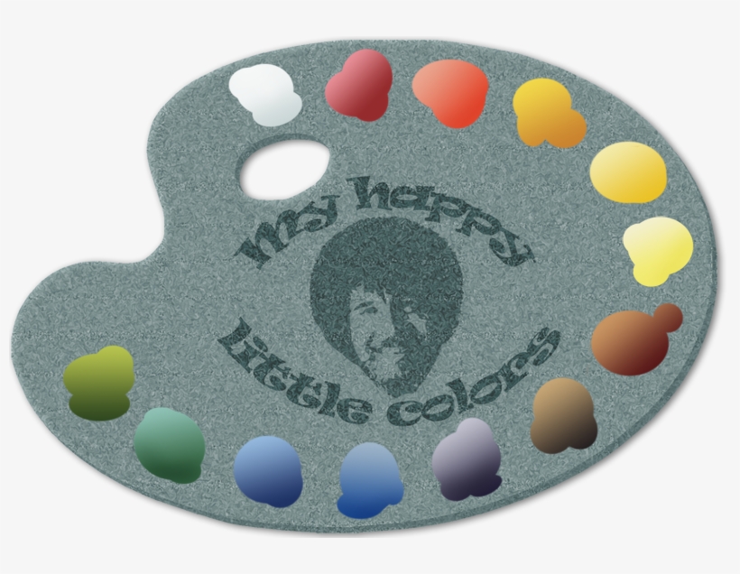 Reflections On Bob Ross - Oil Paint, transparent png #216630