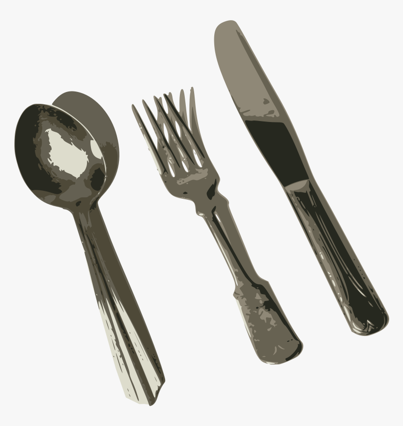 Eating Spoon Fork Knife Comments Source - Cutlery, transparent png #216632