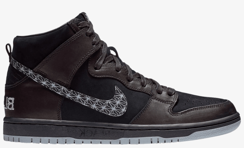 Black Bar X Sb Zoom Dunk High Pro 'black' - Jordan Son Of Mars Black, transparent png #216658