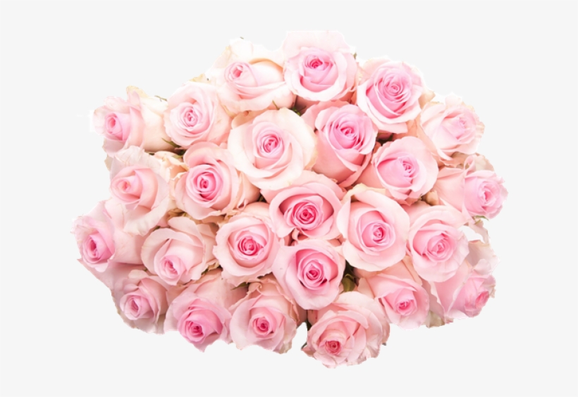 Pink Roses Flowers Bouquet Png Pic - Flower Bouquet, transparent png #216678