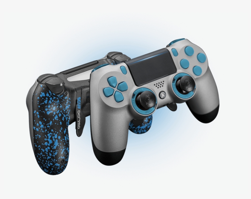 Custom Ps4 Gaming Controller - Scuf Infinity 4ps Pro, transparent png #216748