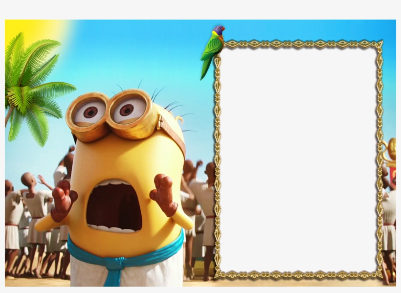 Minions - Minions Frame, transparent png #216767