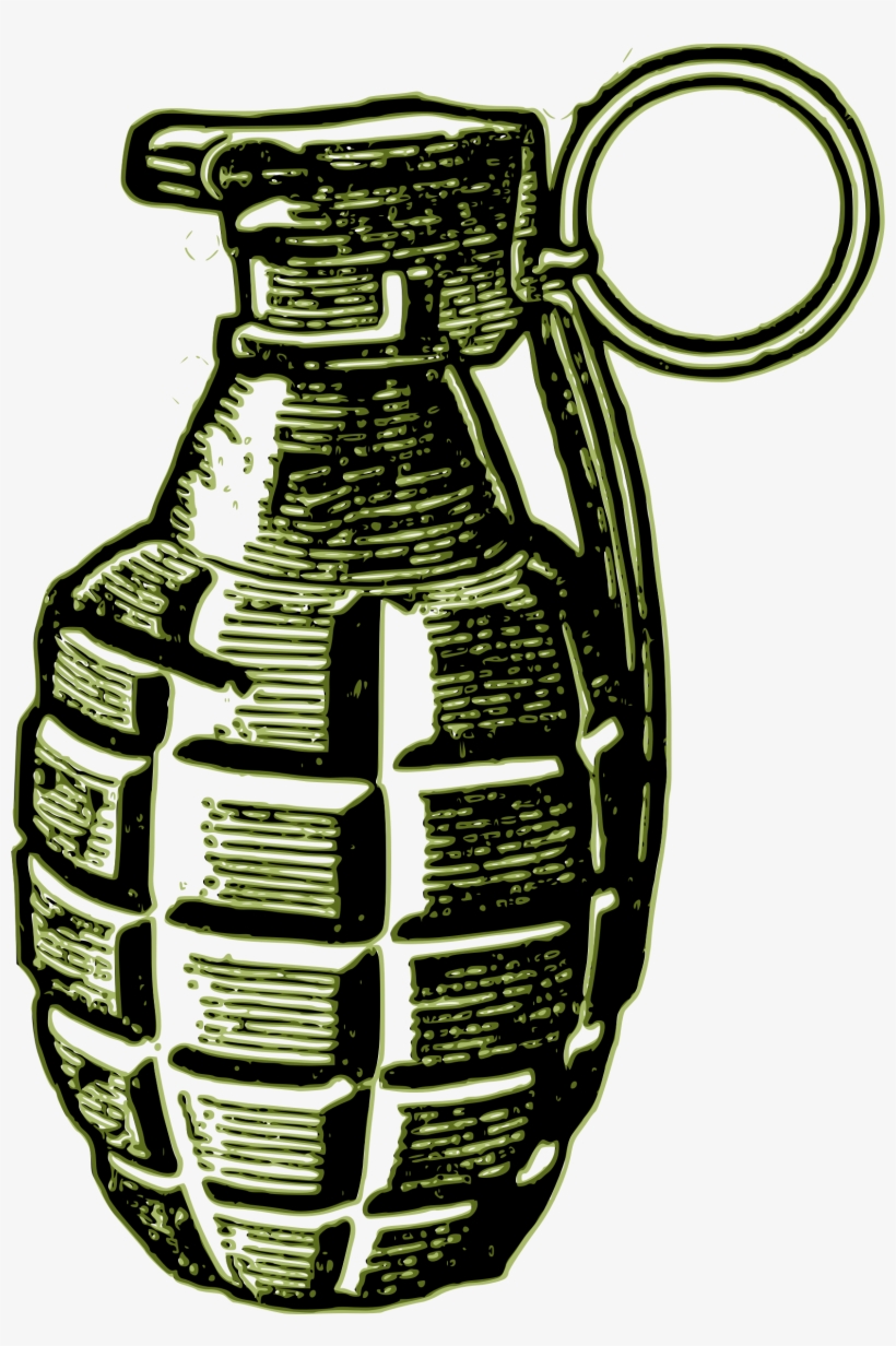 This Free Icons Png Design Of Green Grenade, transparent png #216768