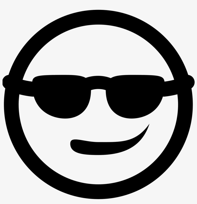 This Is A Picture Of A Smiley Face That Is Looking - Cool Icon, transparent png #216924