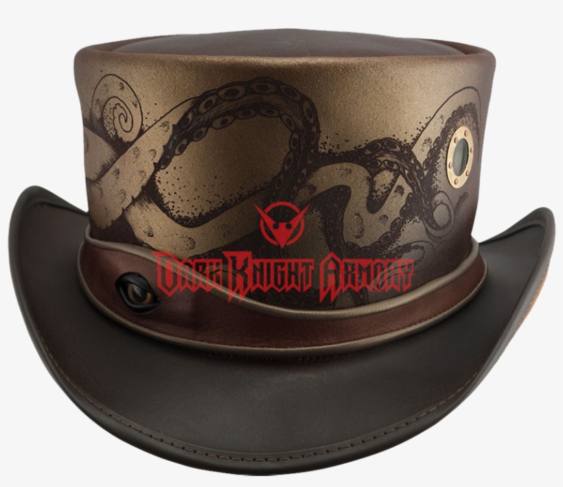 Kraken Steampunk Top Hat, transparent png #217035