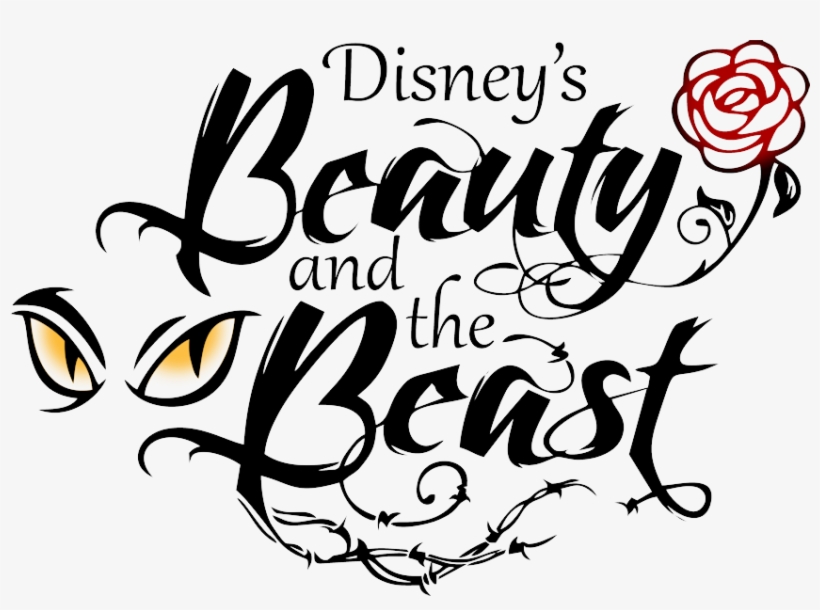 Beauty And The Beast Logo Drawing, transparent png #217304