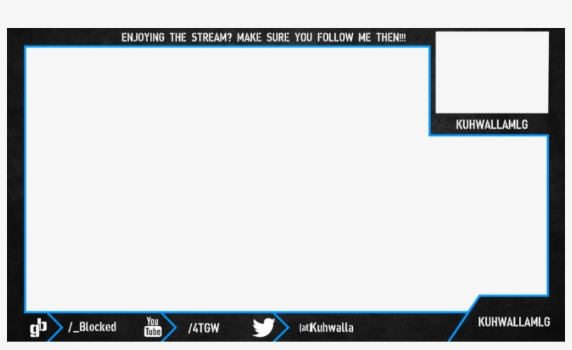 Webcam Overlay Twitch - Twitch Overlay With Webcam, transparent png #217350