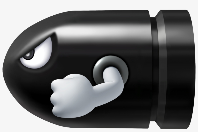 Clip - Bullet Bill, transparent png #217460