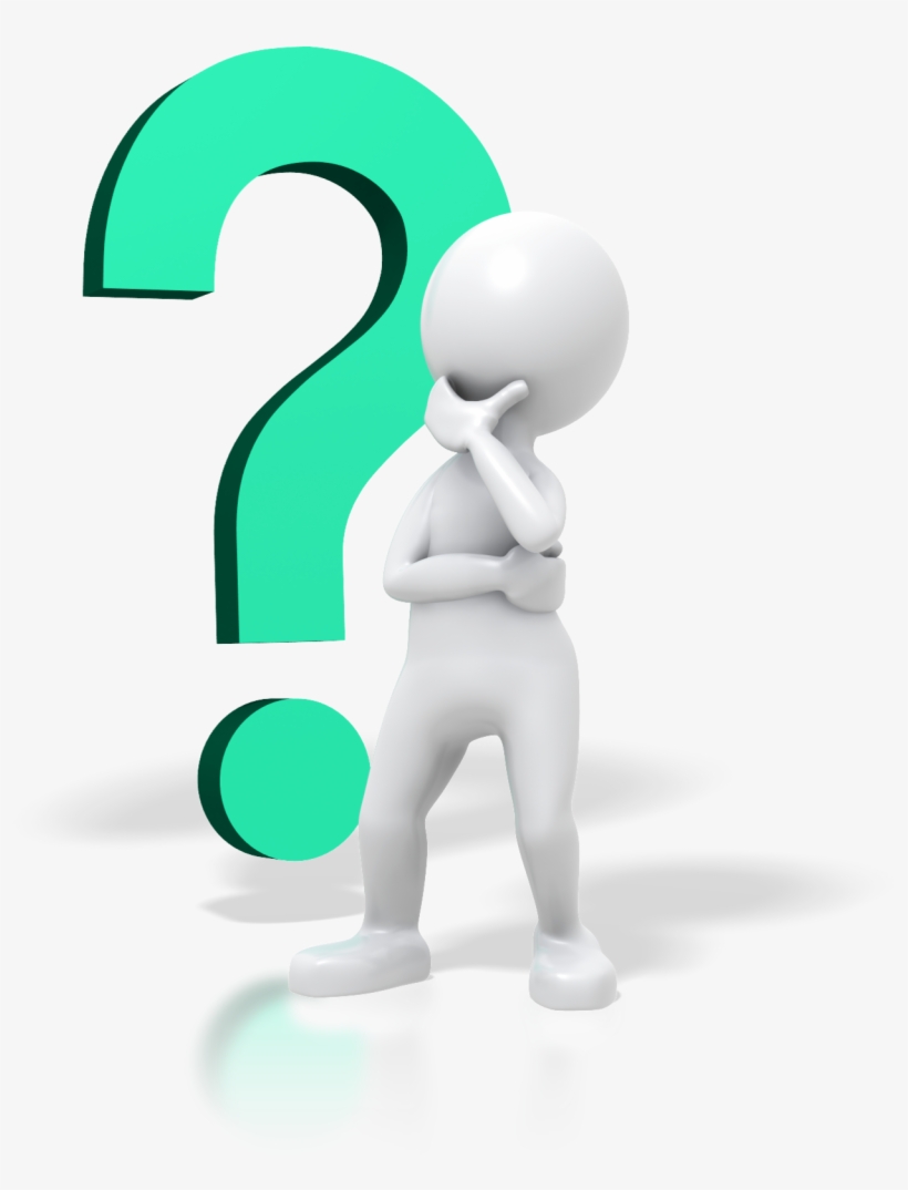 Person Thinking With Question Mark Free Clipart - Clipart Person Thinking Transparent, transparent png #217908