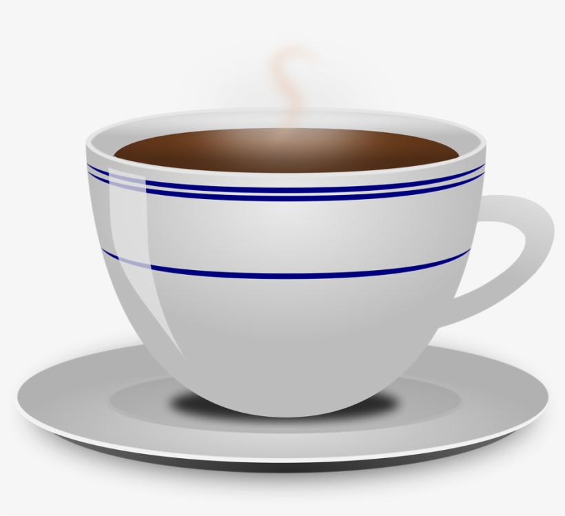 Coffee Steam No Background Clipart - Cup And Saucer Clipart, transparent png #218047