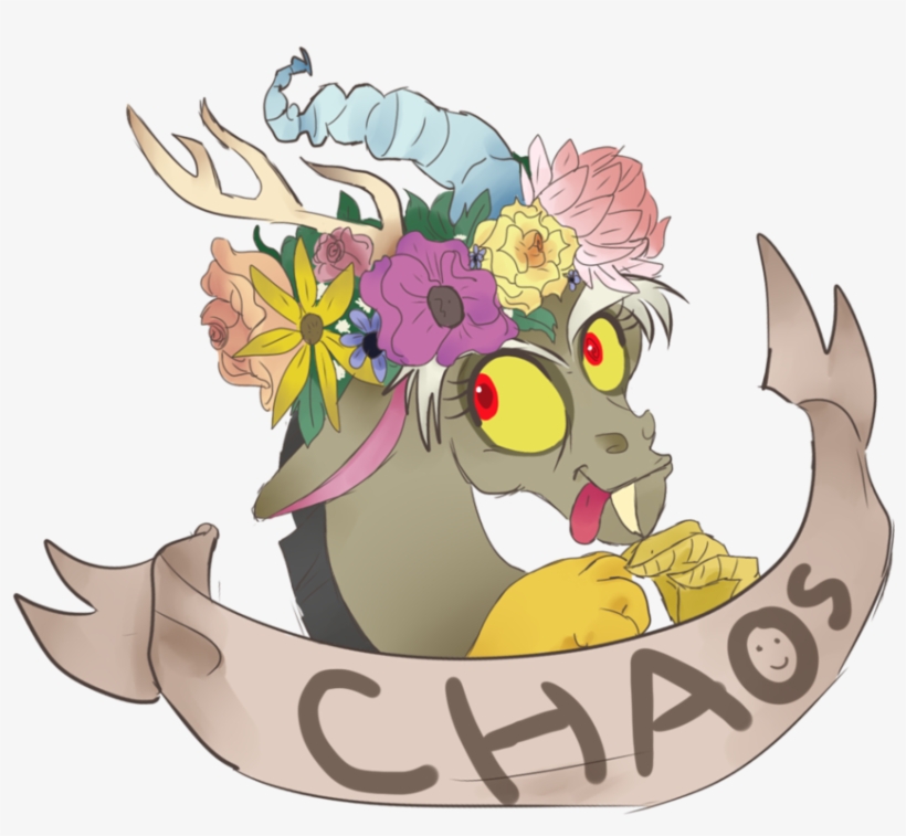 Flower Crown Discord By Tenderlumpkins On Deviantart - My Little Pony: Friendship Is Magic, transparent png #218095