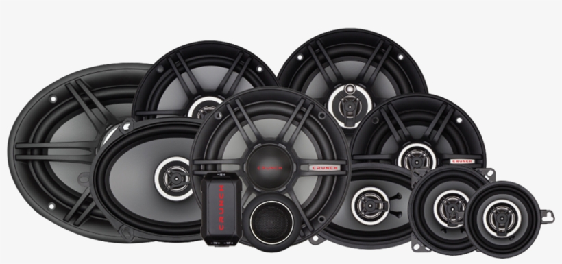 Cs Speakers - Crunch Cs65c Full Range 2-way Component Car Speaker,, transparent png #218292
