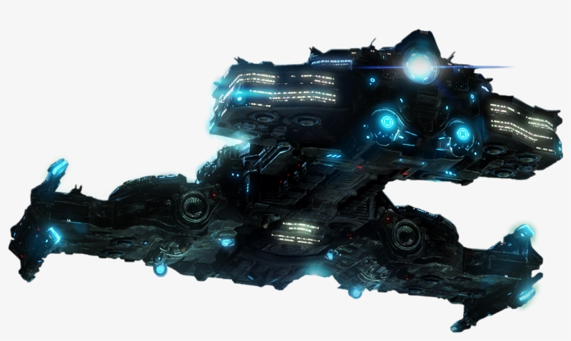 Future War Stories - Starcraft 2 Battlecruiser Png, transparent png #218311