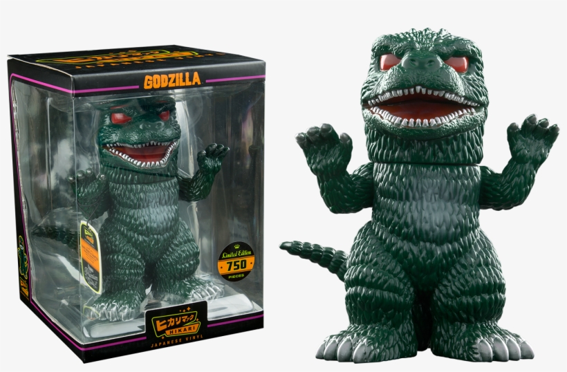 Godzilla - Classic Godzilla (godzilla) Hikari Vinyl Figure, transparent png #218402