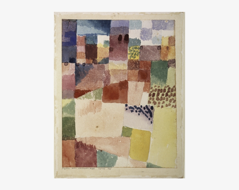Motif From Hammamet, - Paul Klee Moskee In Hammamet, transparent png #219312