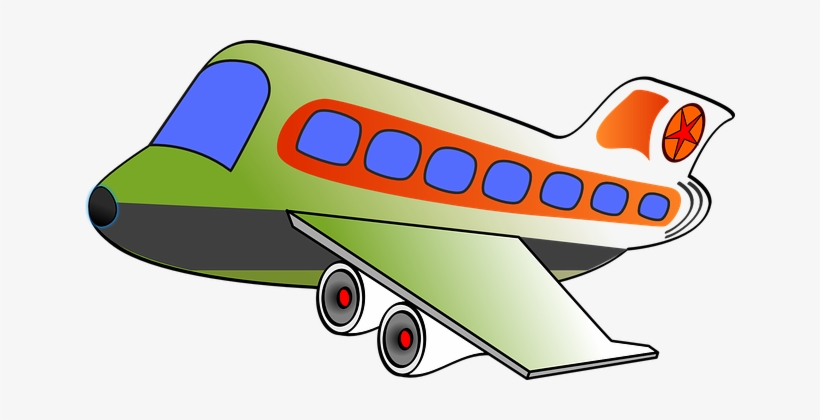 Airplane, Funny, Passenger, Plane, Jet - Jet Clip Art, transparent png #219331