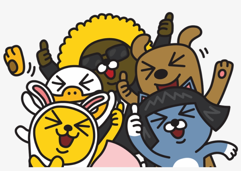 Kakao Friends Png - Kakaotalk Friends, transparent png #219375