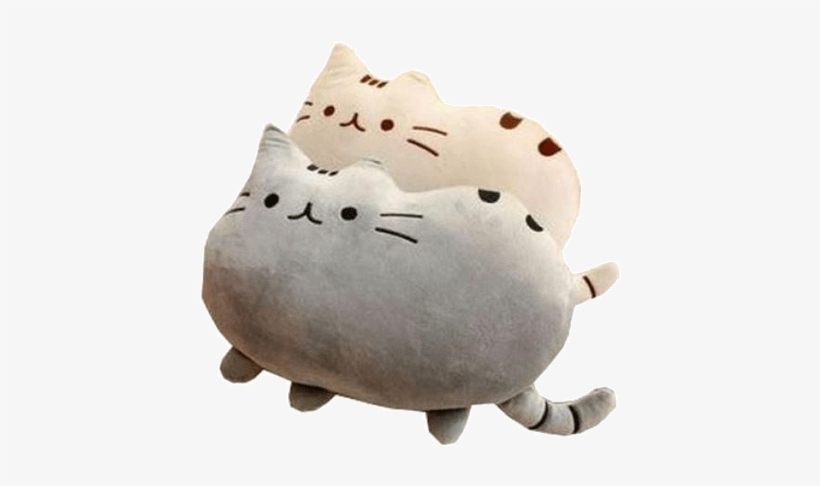 Itgirl Shop Pusheen Pillow Cat Aesthetic Apparel, Tumblr - Pillow Png Aesthetic Transparent, transparent png #219399