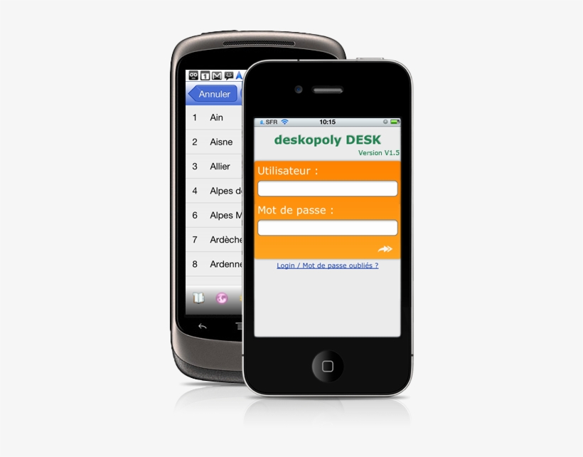 Deskopoly Desk Mobiles Iphone Ipad Android Htc Windows - Google Nexus One, transparent png #219531