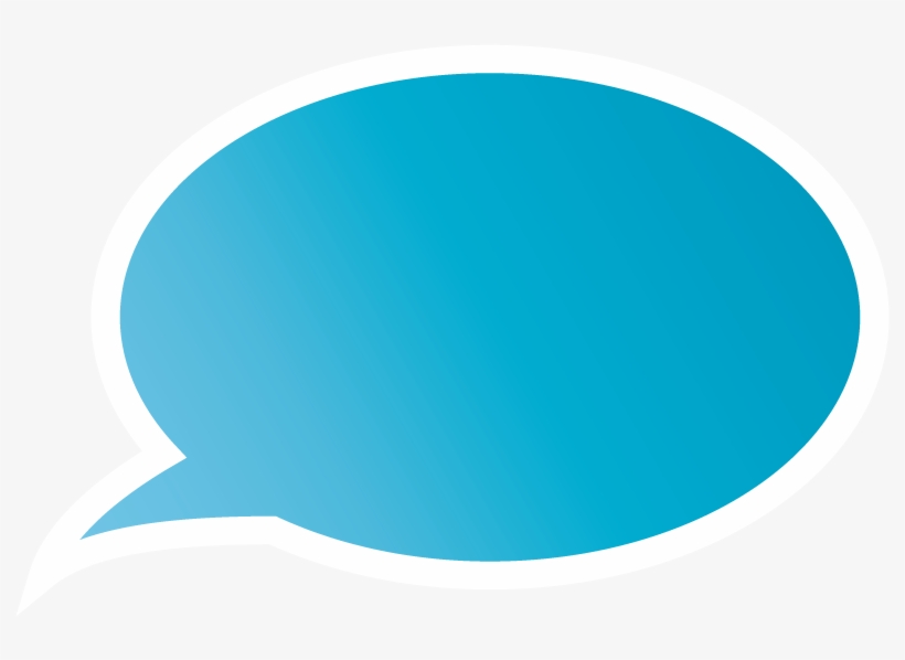Text Bubble Blue Text Bubble Free Transparent PNG Download PNGkey